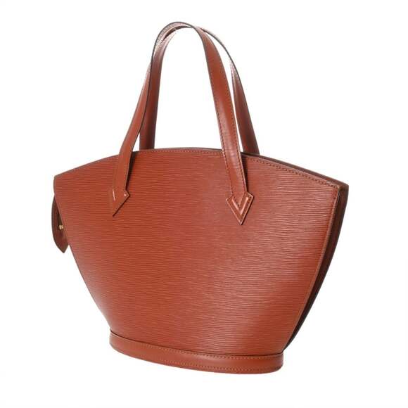 LOUIS VUITTON Authentic Brown Leather Shoulder Bag - Picture 3 of 11